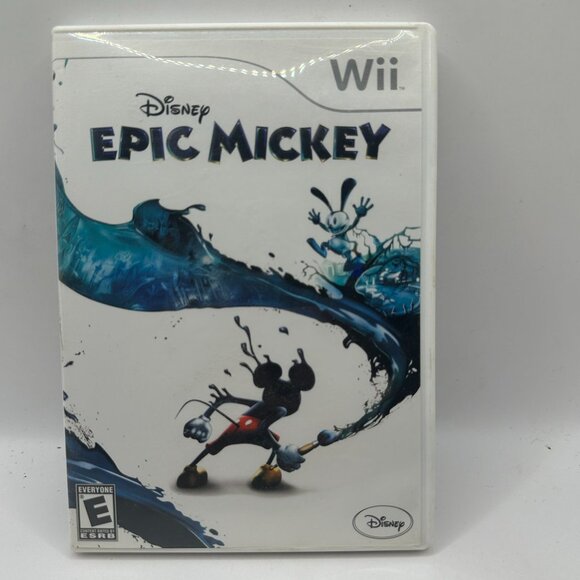 Disney Epic Mickey For Wii Console Action Adventure Game Preowned - Picture 1 of 3